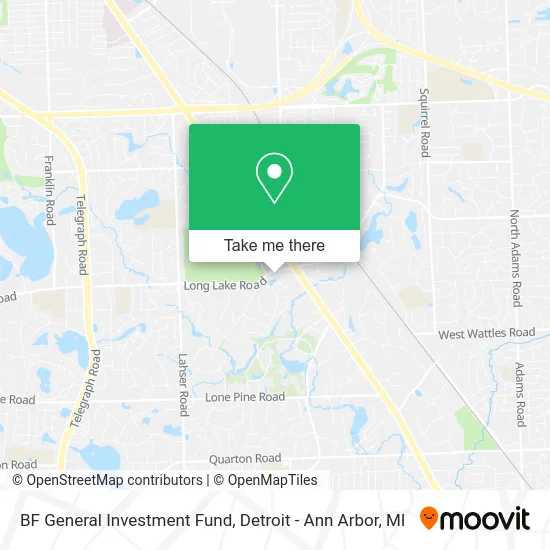 BF General Investment Fund map