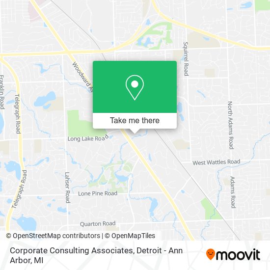 Mapa de Corporate Consulting Associates