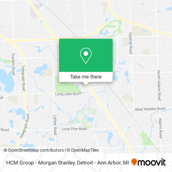 HCM Group - Morgan Stanley map
