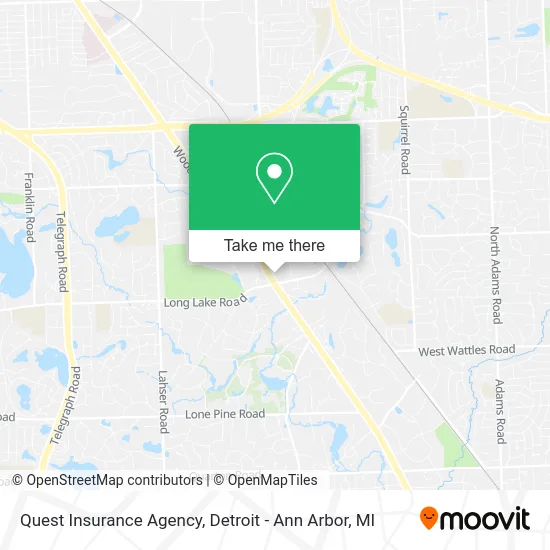 Quest Insurance Agency map