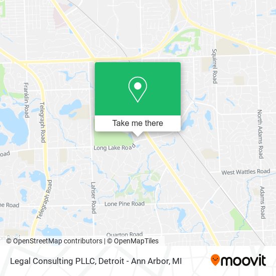 Mapa de Legal Consulting PLLC