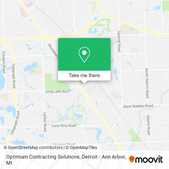 Optimum Contracting Solutions map