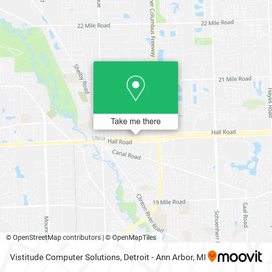 Vistitude Computer Solutions map