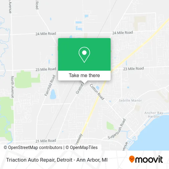 Triaction Auto Repair map