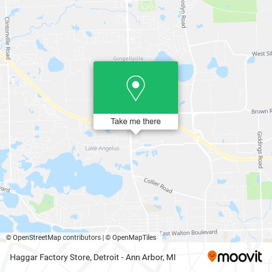 Mapa de Haggar Factory Store