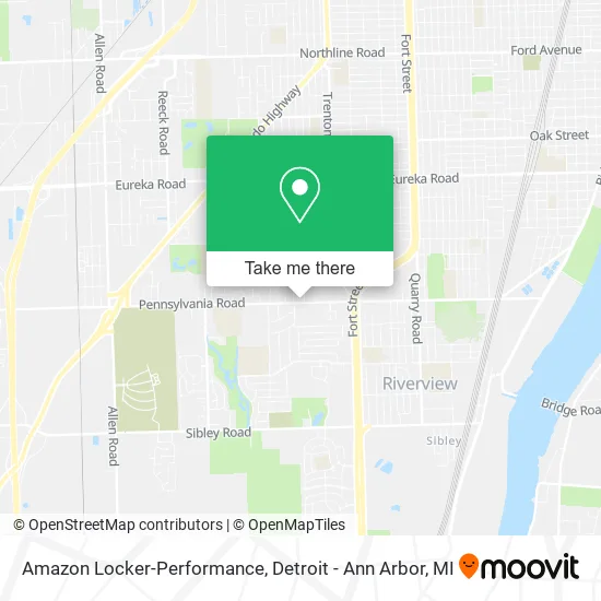 Amazon Locker-Performance map