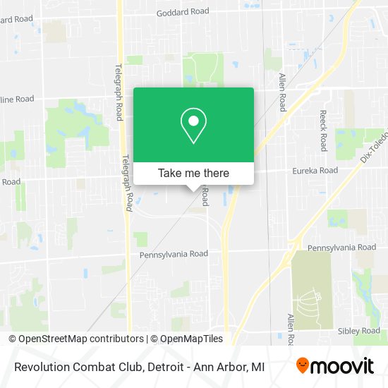 Mapa de Revolution Combat Club