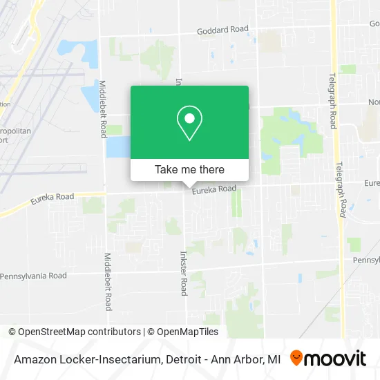 Mapa de Amazon Locker-Insectarium