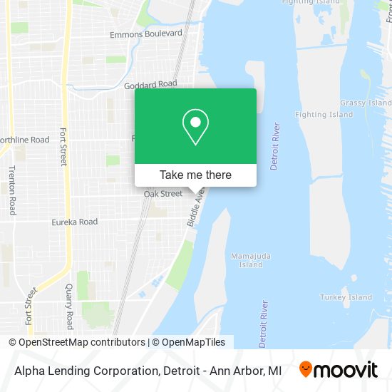 Alpha Lending Corporation map