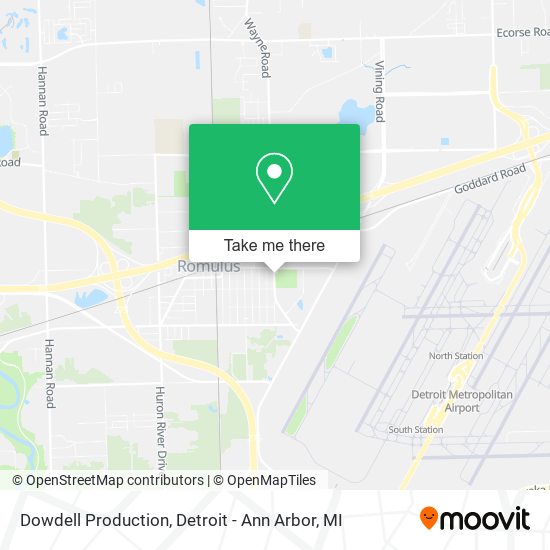 Mapa de Dowdell Production