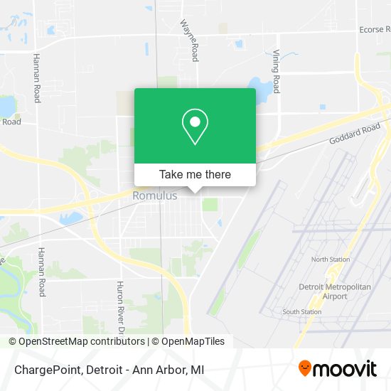 ChargePoint map