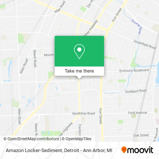Amazon Locker-Sediment map