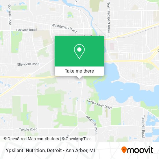 Mapa de Ypsilanti Nutrition