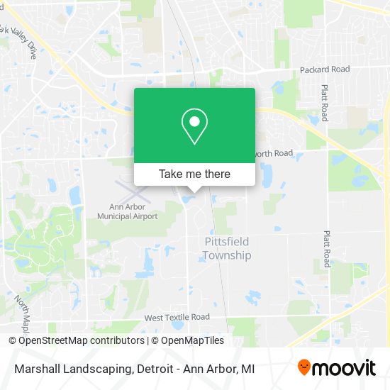 Marshall Landscaping map