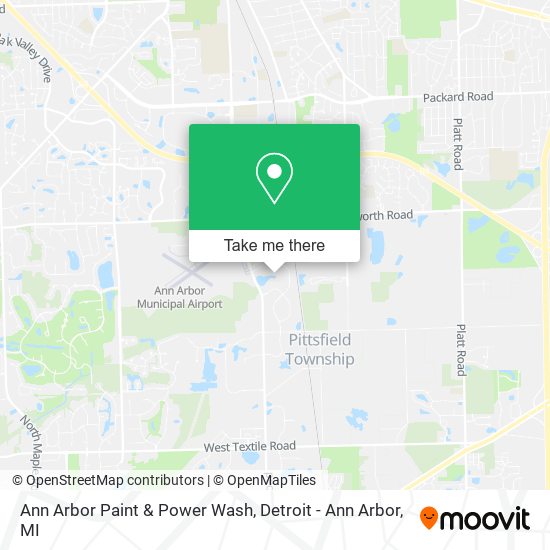 Mapa de Ann Arbor Paint & Power Wash