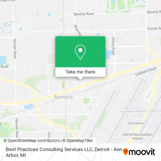 Best Practices Consulting Services LLC map