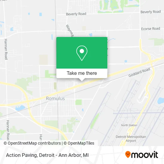 Action Paving map