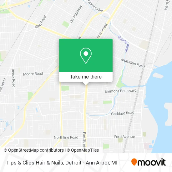 Tips & Clips Hair & Nails map