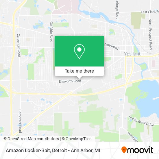 Mapa de Amazon Locker-Bait