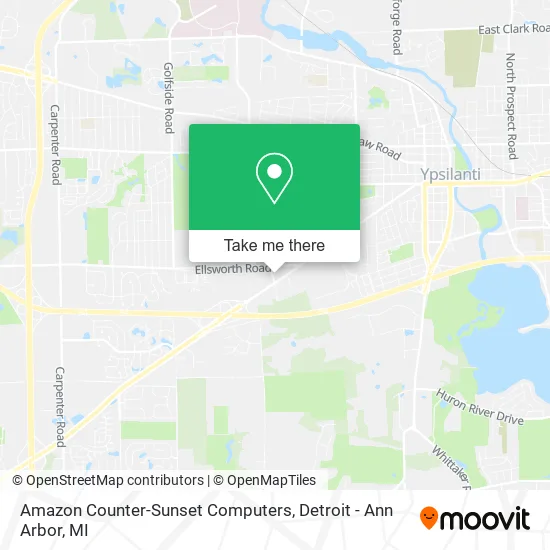 Amazon Counter-Sunset Computers map