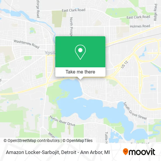 Amazon Locker-Sarbojit map
