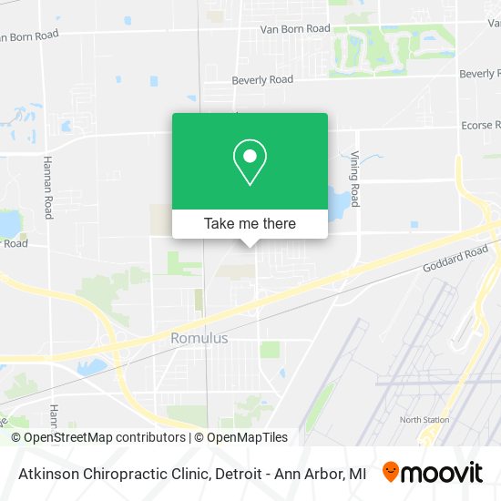 Mapa de Atkinson Chiropractic Clinic
