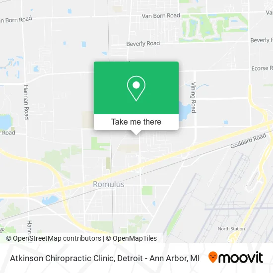 Atkinson Chiropractic Clinic map