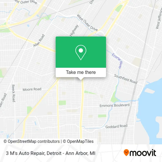 3 M's Auto Repair map