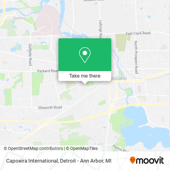 Capoeira International map