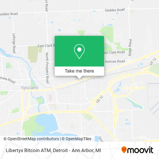 Libertyx Bitcoin ATM map