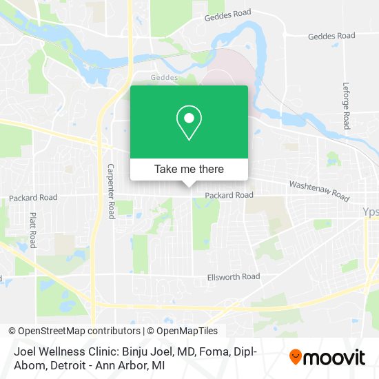 Joel Wellness Clinic: Binju Joel, MD, Foma, Dipl-Abom map