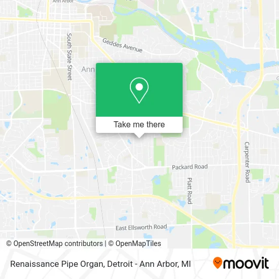 Renaissance Pipe Organ map