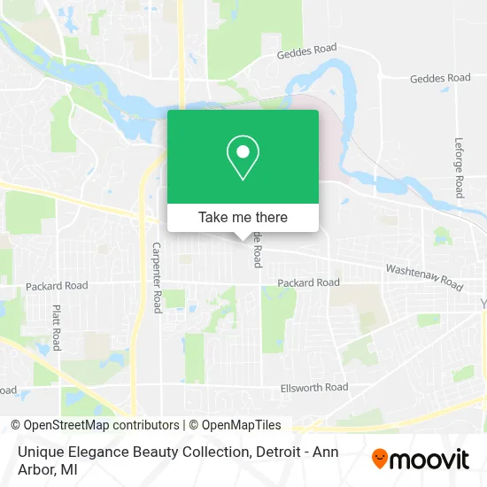 Unique Elegance Beauty Collection map