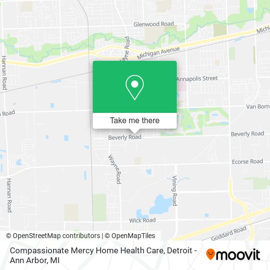 Compassionate Mercy Home Health Care map
