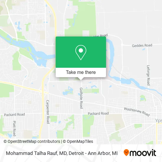 Mohammad Talha Rauf, MD map