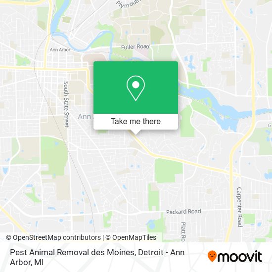 Mapa de Pest Animal Removal des Moines