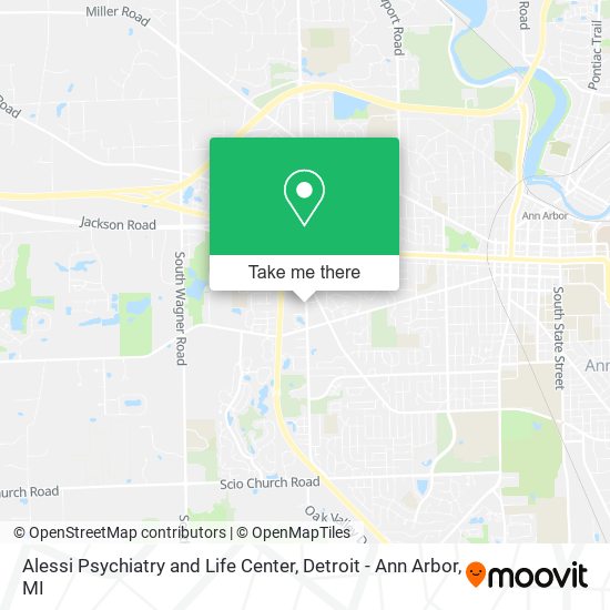 Alessi Psychiatry and Life Center map