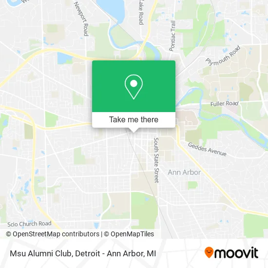 Msu Alumni Club map