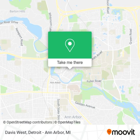 Mapa de Davis West