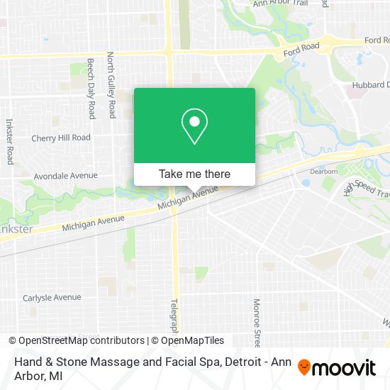 Hand & Stone Massage and Facial Spa map