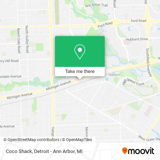 Coco Shack map