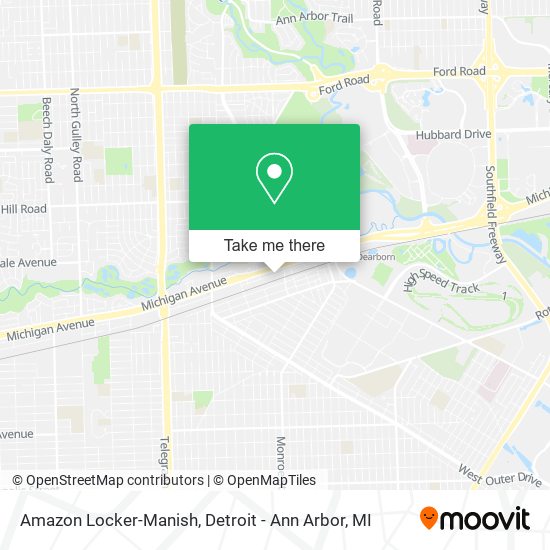 Mapa de Amazon Locker-Manish