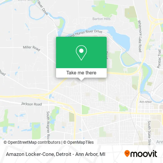 Amazon Locker-Cone map