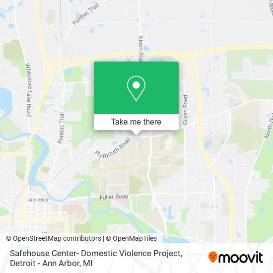 Safehouse Center- Domestic Violence Project map