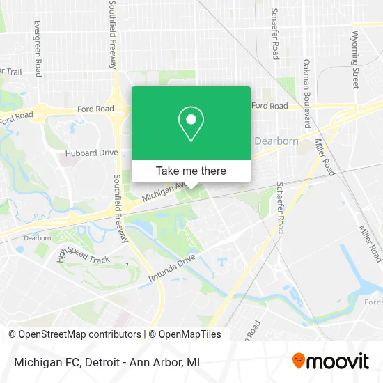 Michigan FC map