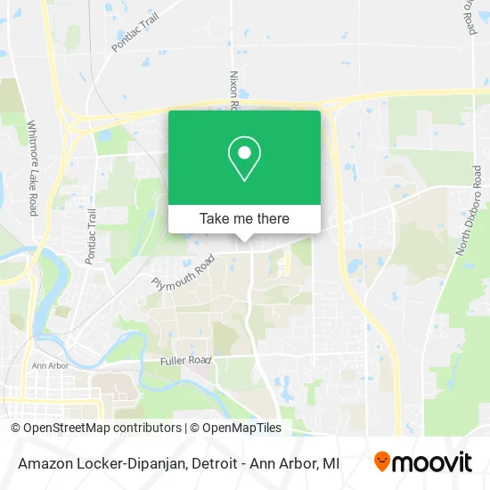 Amazon Locker-Dipanjan map