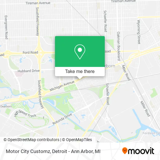 Motor City Customz map
