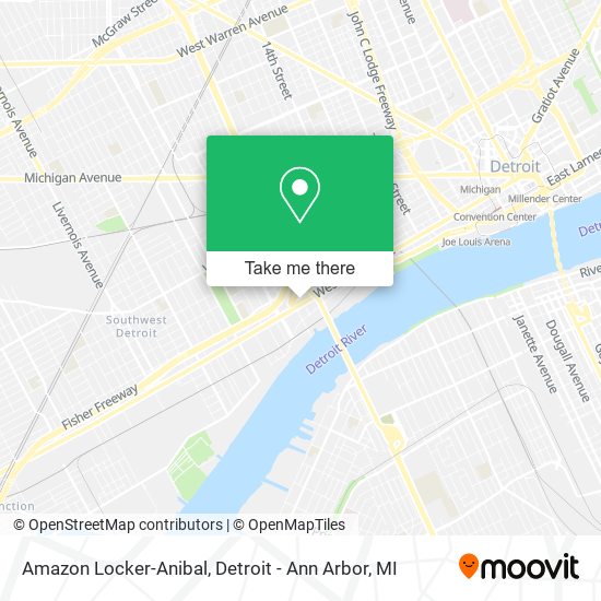 Mapa de Amazon Locker-Anibal
