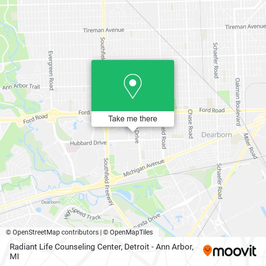 Radiant Life Counseling Center map