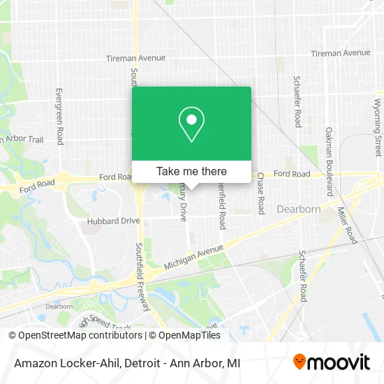 Amazon Locker-Ahil map